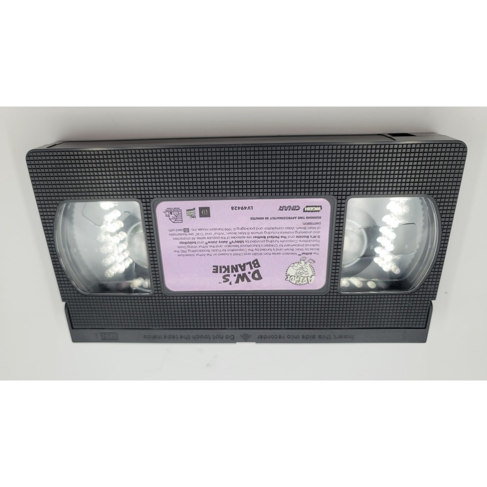 Arthur VHS PBS Kids D.W.'s Blankie Plus The Perfect Brother Animated Rare Title - Picture 3 of 4